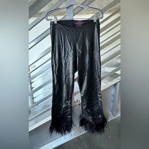 Commando Leather Look Pants